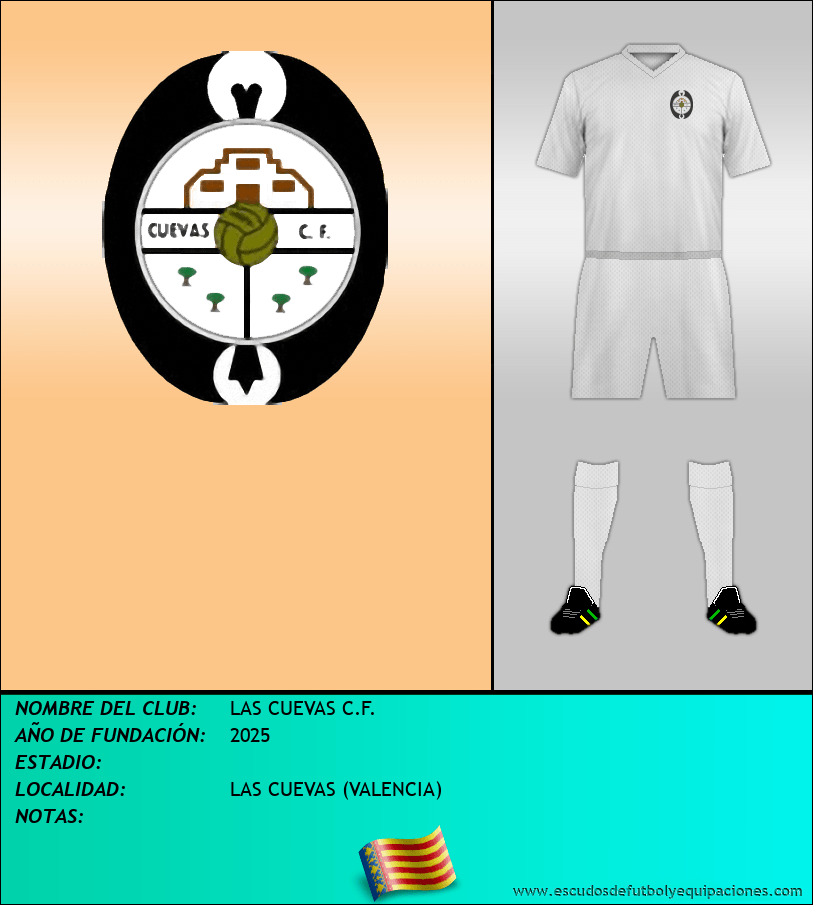 Escudo de LAS CUEVAS C.F.