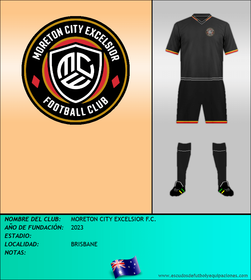 Escudo de MORETON CITY EXCELSIOR F.C.