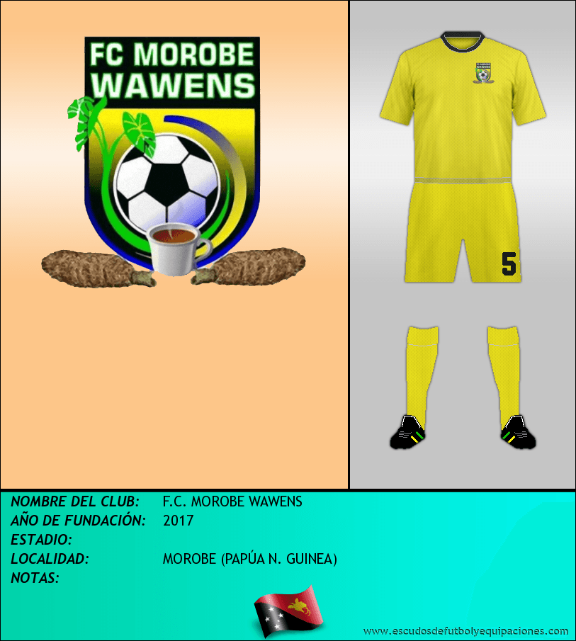 Escudo de F.C. MOROBE WAWENS