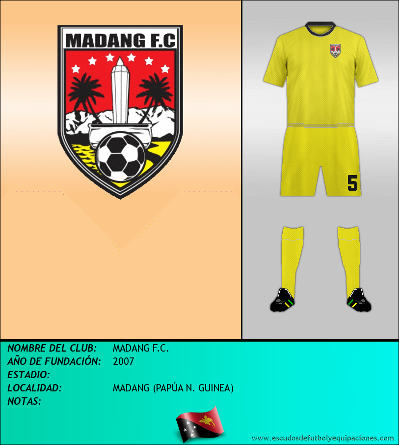 Escudo de MADANG F.C.