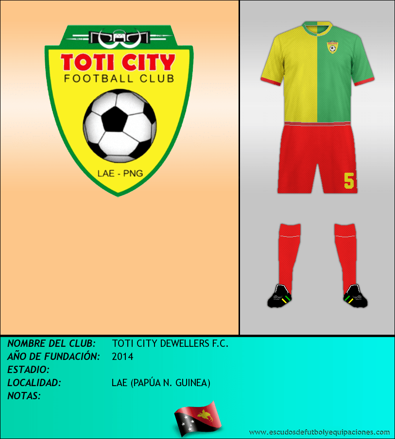 Escudo de TOTI CITY DEWELLERS F.C.