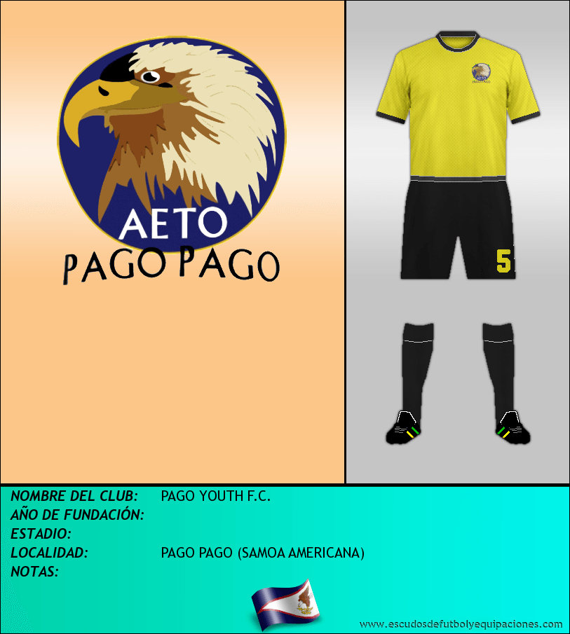 Escudo de PAGO YOUTH F.C.