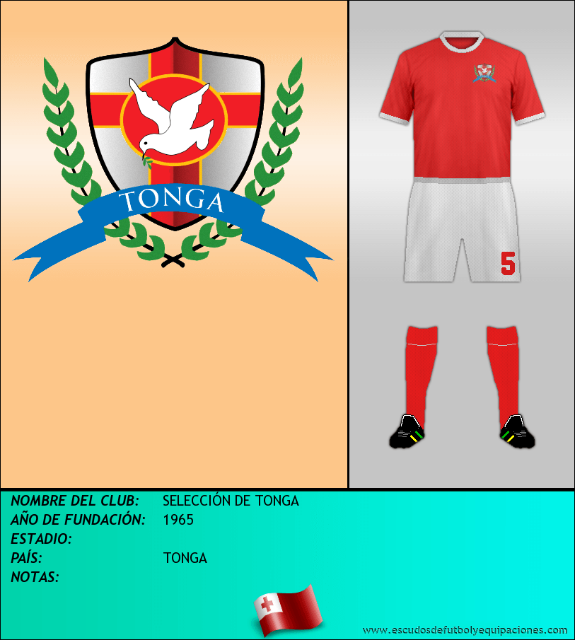 Escudo de SELECCIÓN DE TONGA