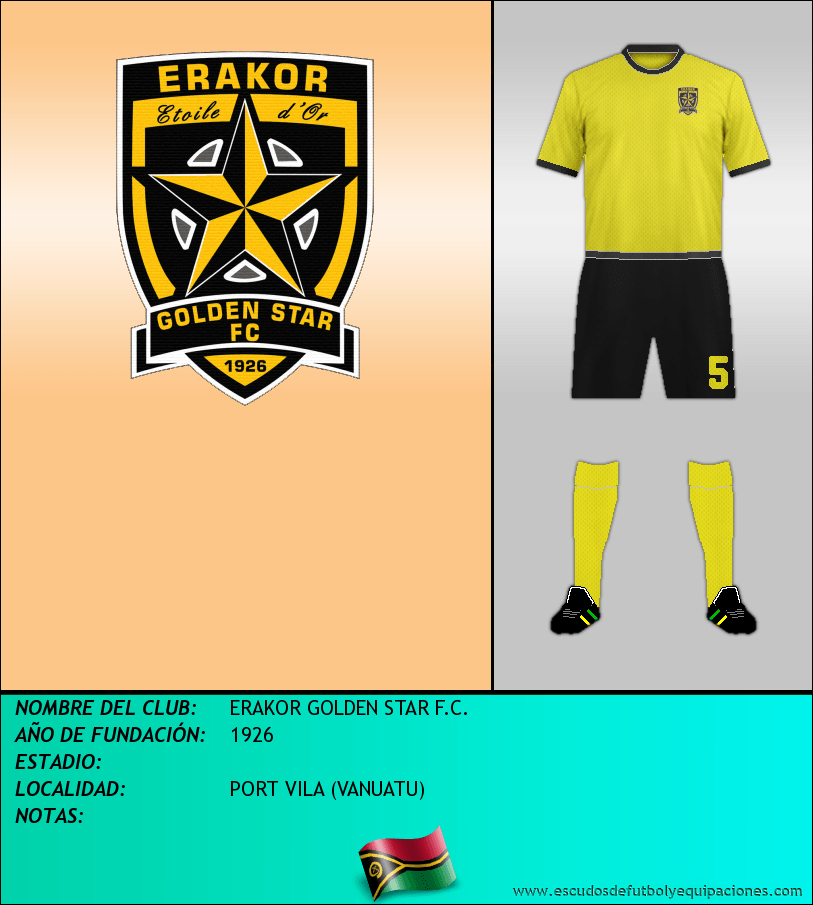 Escudo de ERAKOR GOLDEN STAR F.C.