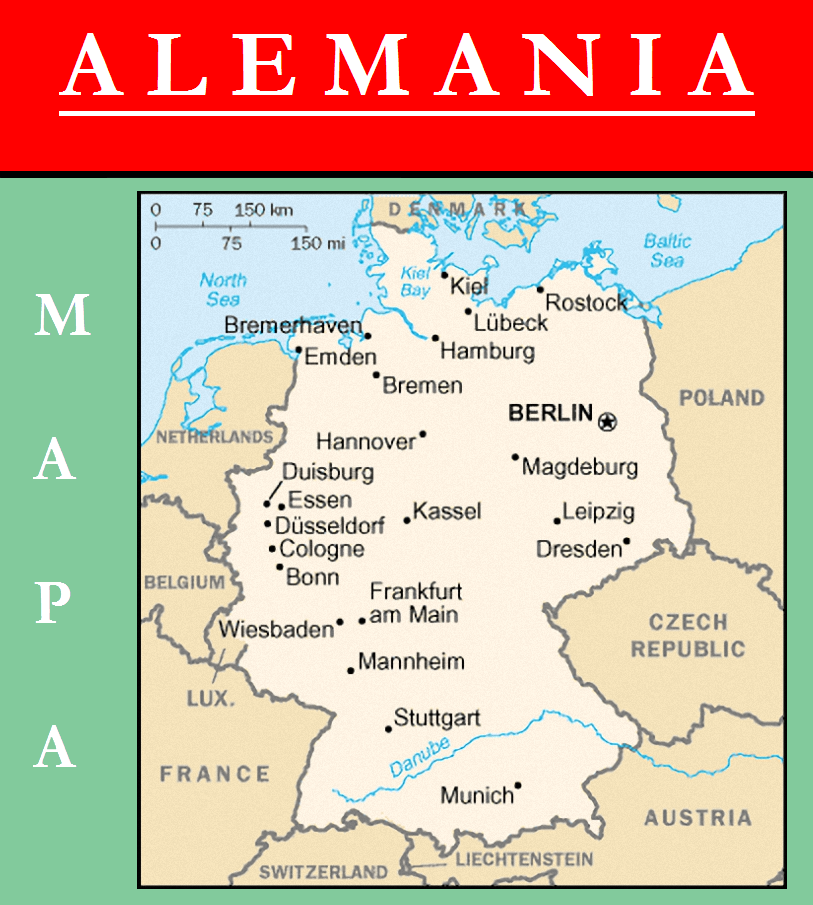 Escudo de MAPA DE ALEMANIA