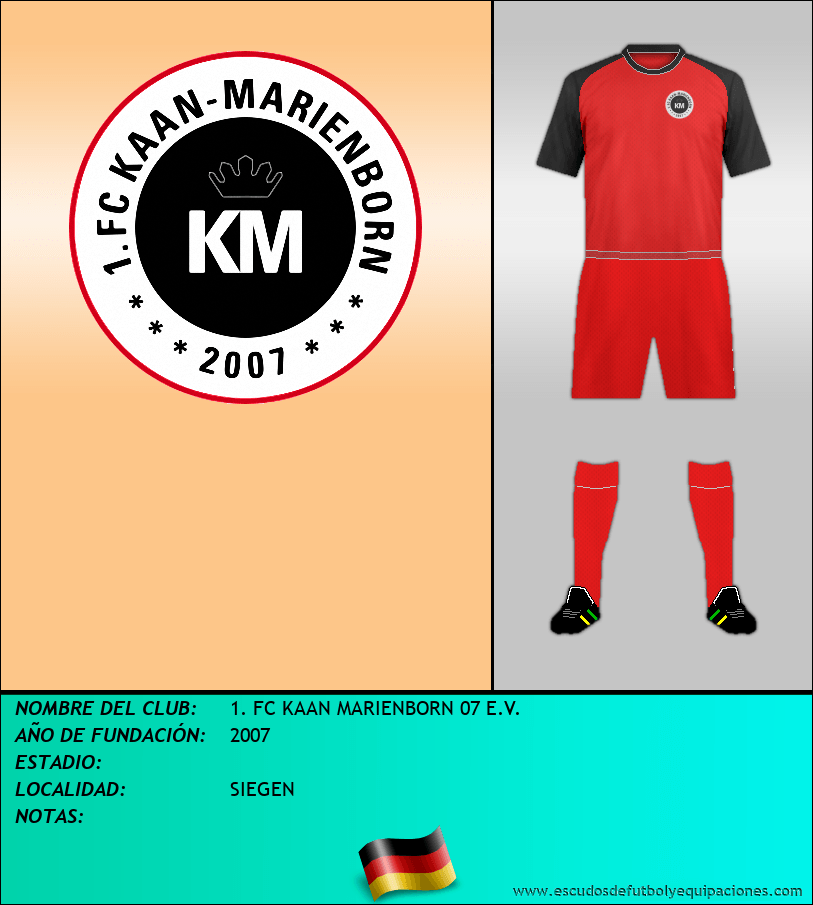 Escudo de 1. FC KAAN MARIENBORN 07 E.V.
