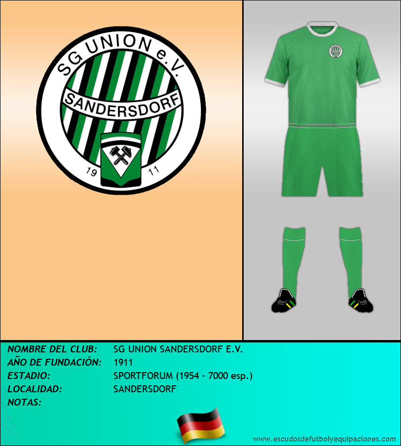 Escudo de SG UNION SANDERSDORF E.V.