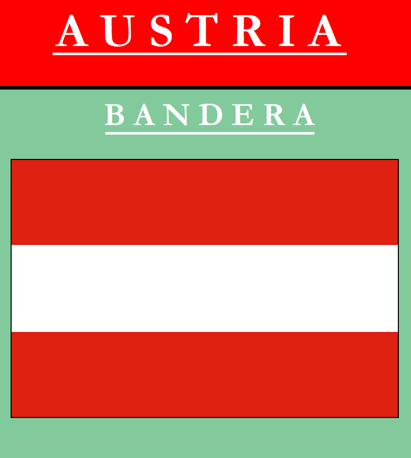 Escudo de BANDERA DE AUSTRIA