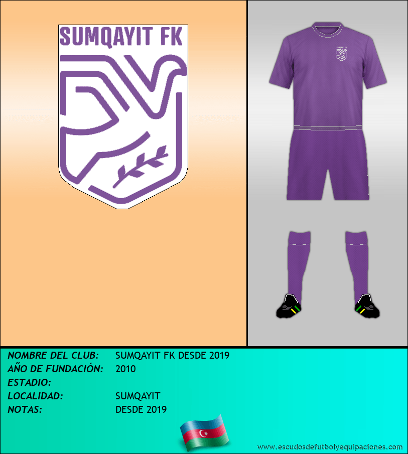 Escudo de SUMQAYIT FK DESDE 2019