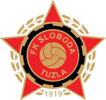 Escudo de FK SLOBODA TUZLA (BOSNIA)