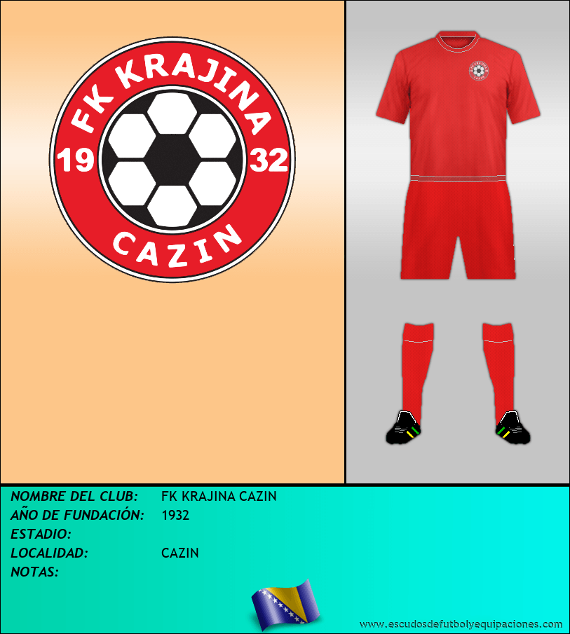 Escudo de FK KRAJINA CAZIN