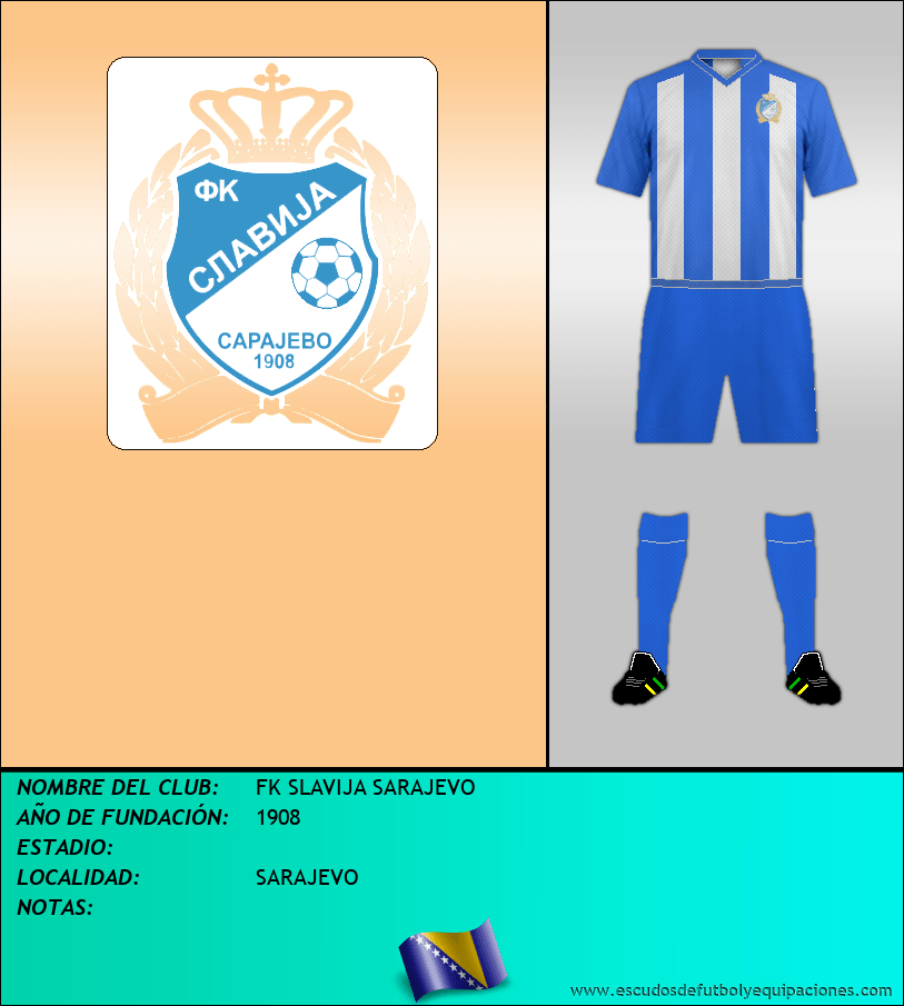 Escudo de FK SLAVIJA SARAJEVO