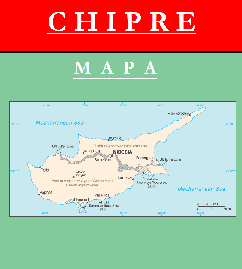 Escudo de MAPA DE CHIPRE