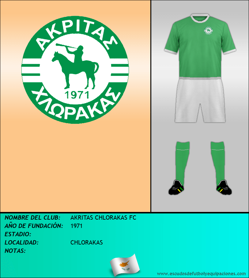 Escudo de AKRITAS CHLORAKAS FC
