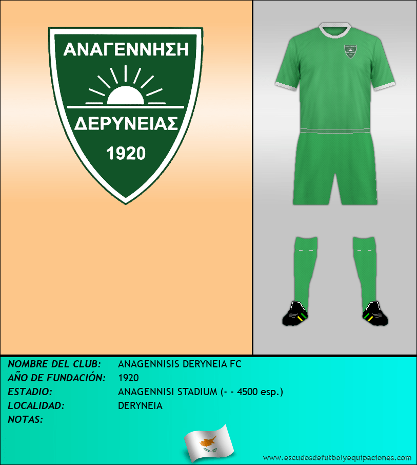 Escudo de ANAGENNISIS DERYNEIA FC