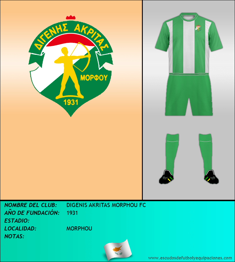 Escudo de DIGENIS AKRITAS MORPHOU FC