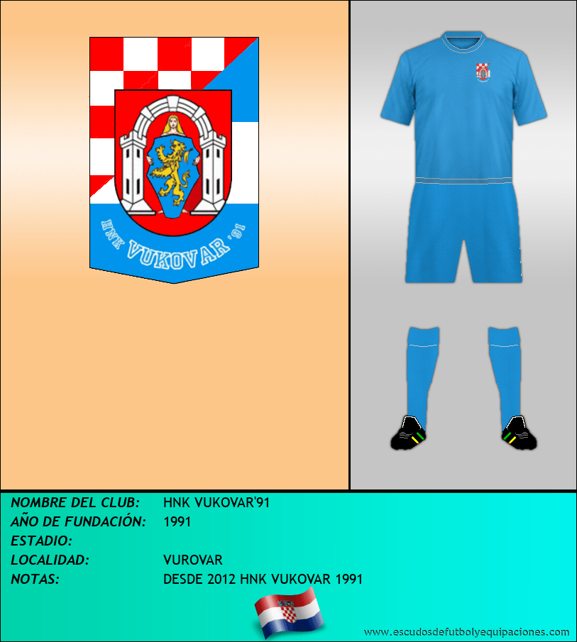 Escudo de HNK VUKOVAR'91