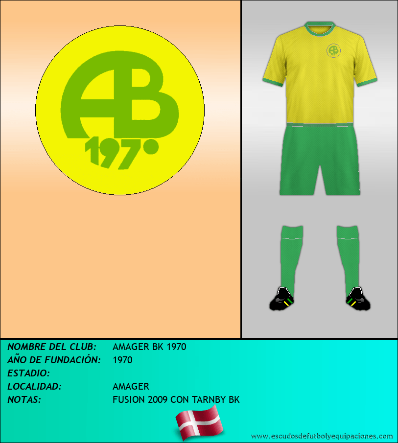 Escudo de AMAGER BK 1970