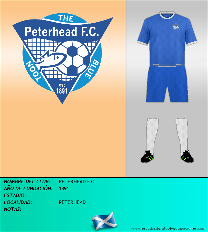 Escudo de PETERHEAD F.C.