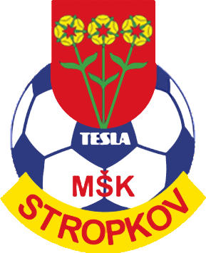 Escudo de MSK TESLA STROPKOV (ESLOVAQUIA)