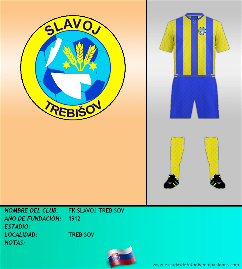 Escudo de FK SLAVOJ TREBISOV
