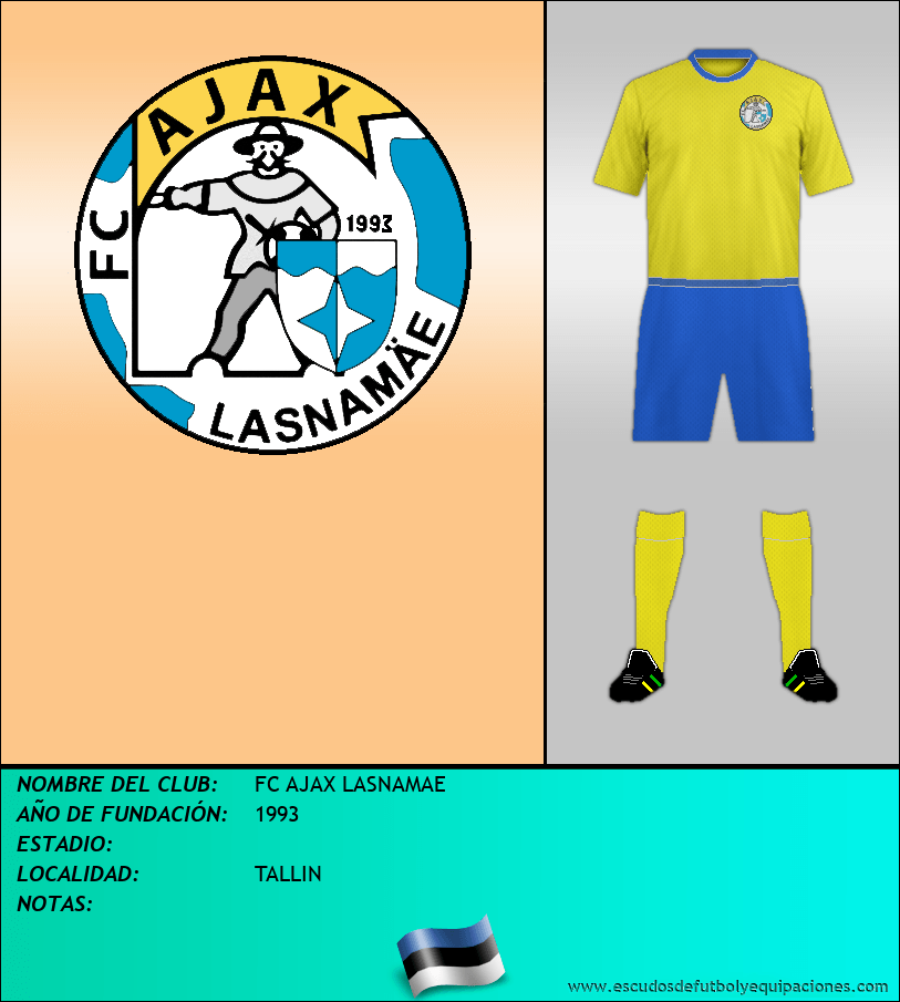 Escudo de FC AJAX LASNAMAE