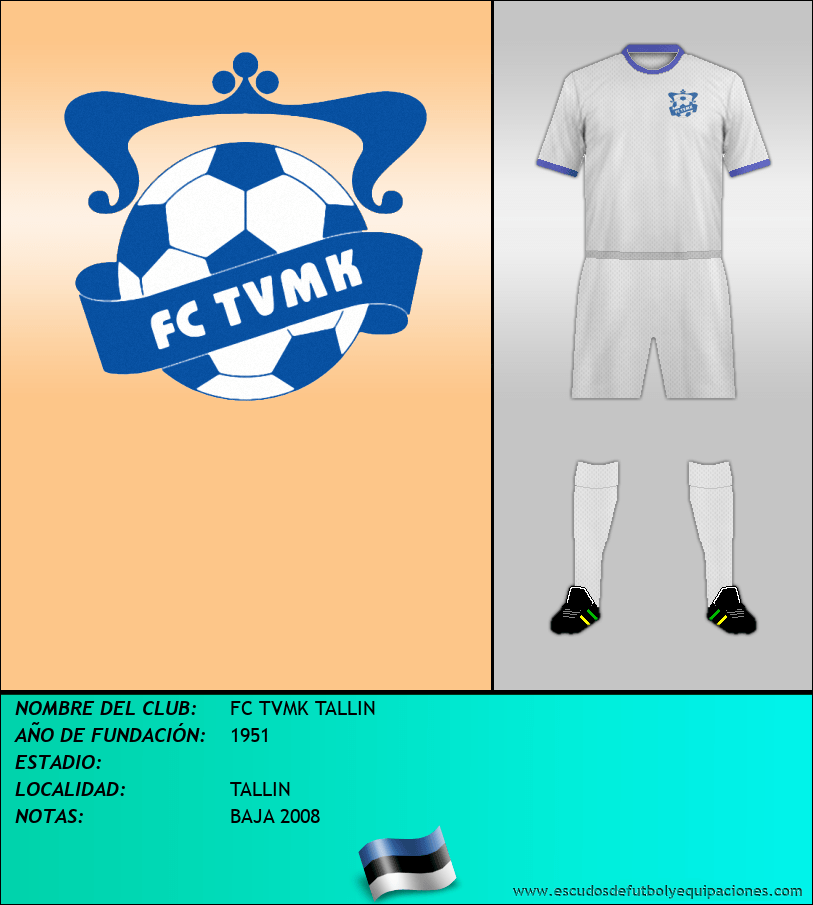 Escudo de FC TVMK TALLIN
