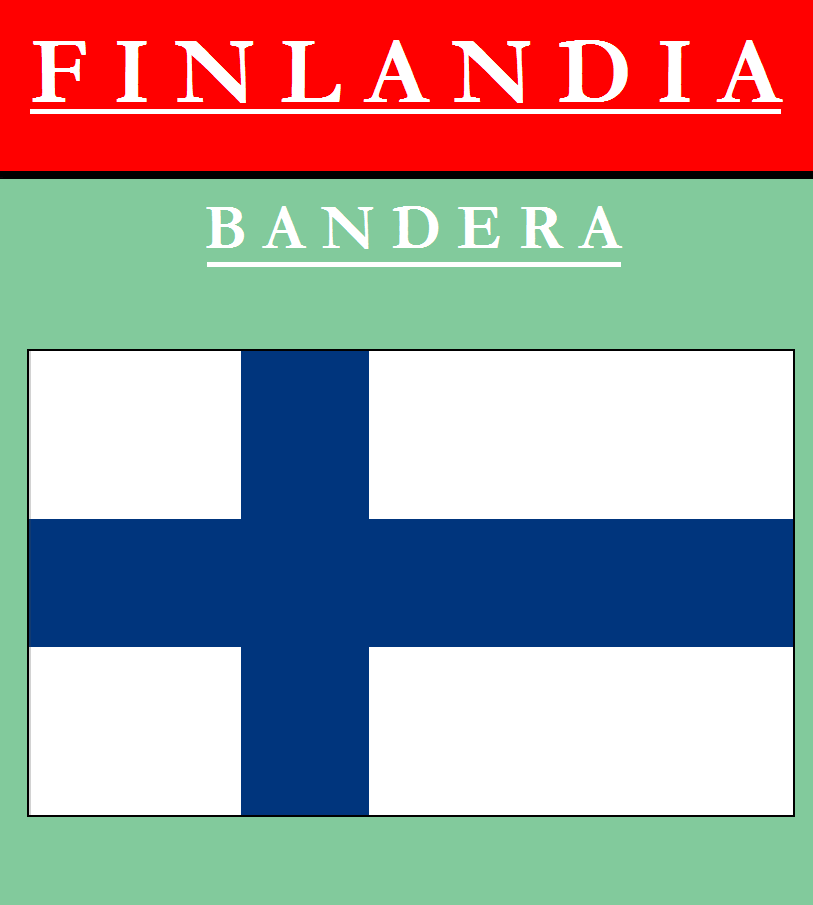 Escudo de BANDERA DE FINLANDIA