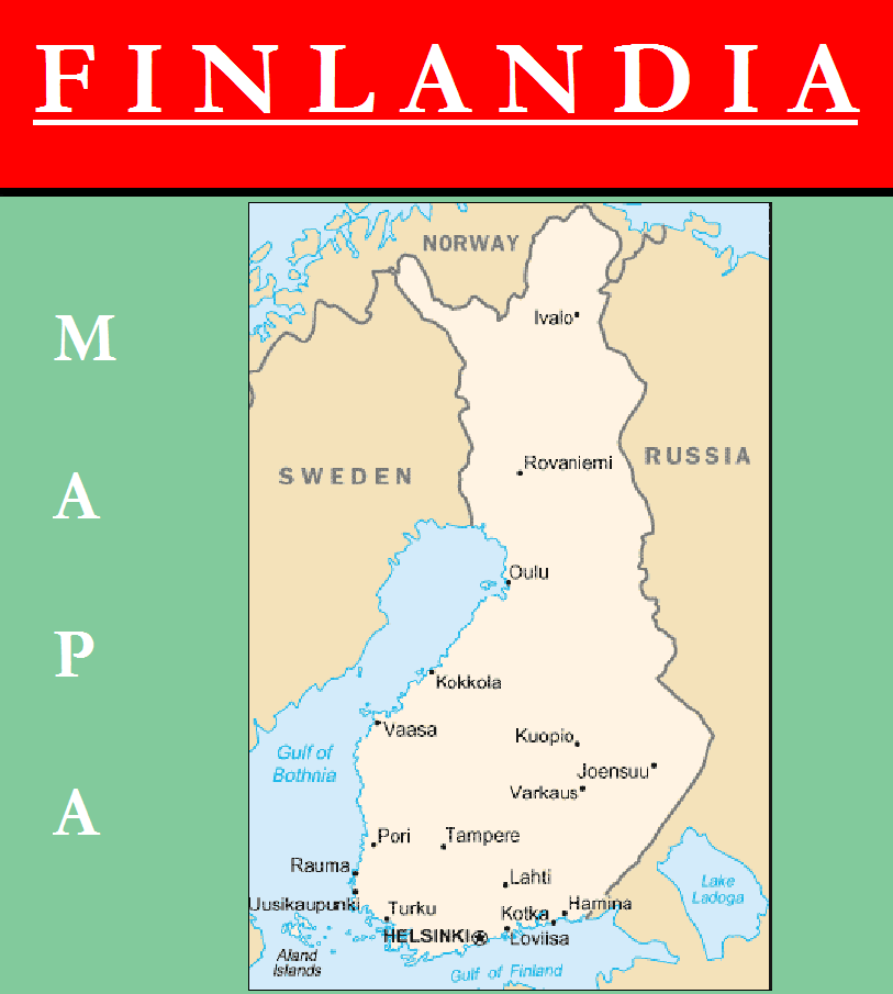 Escudo de MAPA DE FINLANDIA