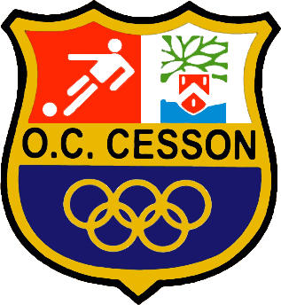 Escudo de O.C. CESSON. (FRANCIA)