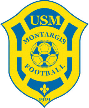 Escudo de USM MONTARGIS. (FRANCIA)