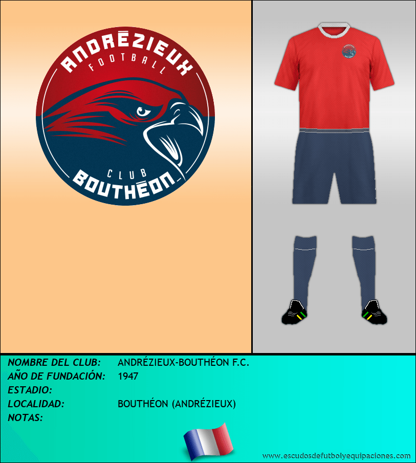 Escudo de ANDRÉZIEUX-BOUTHÉON F.C.