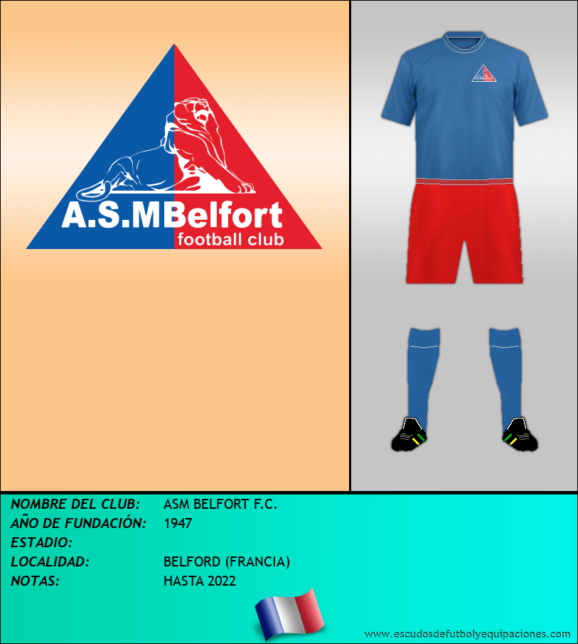 Escudo de ASM BELFORT F.C.