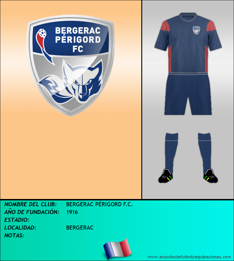 Escudo de BERGERAC PÉRIGORD F.C.