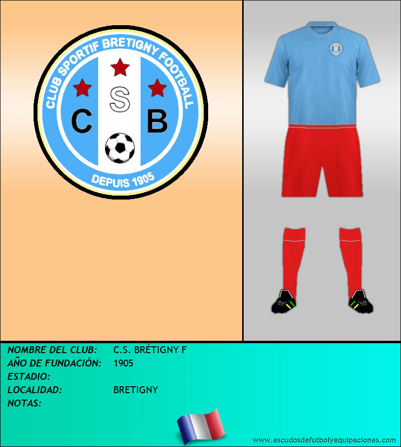 Escudo de C.S. BRÉTIGNY F