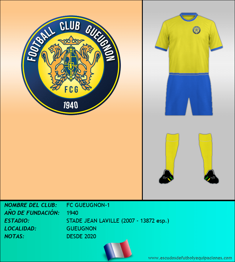 Escudo de FC GUEUGNON-1