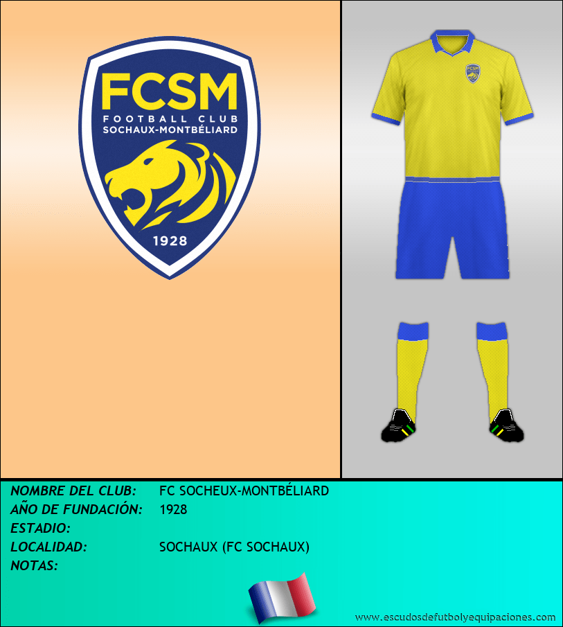 Escudo de FC SOCHEUX-MONTBÉLIARD