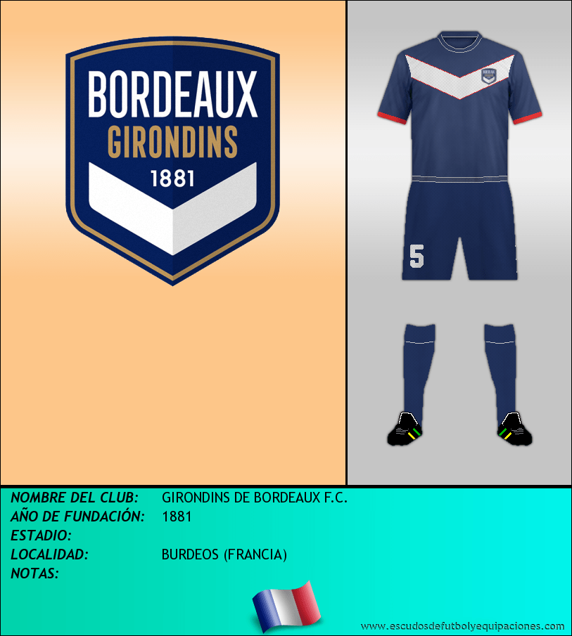 Escudo de GIRONDINS DE BORDEAUX F.C.