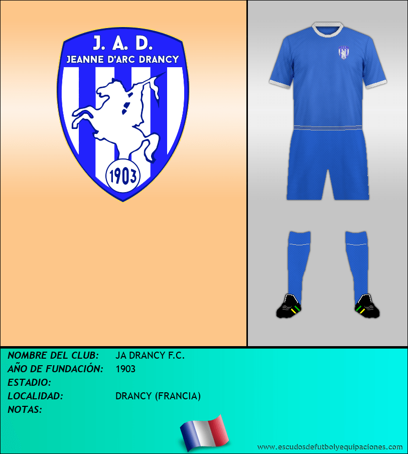 Escudo de JA DRANCY F.C.
