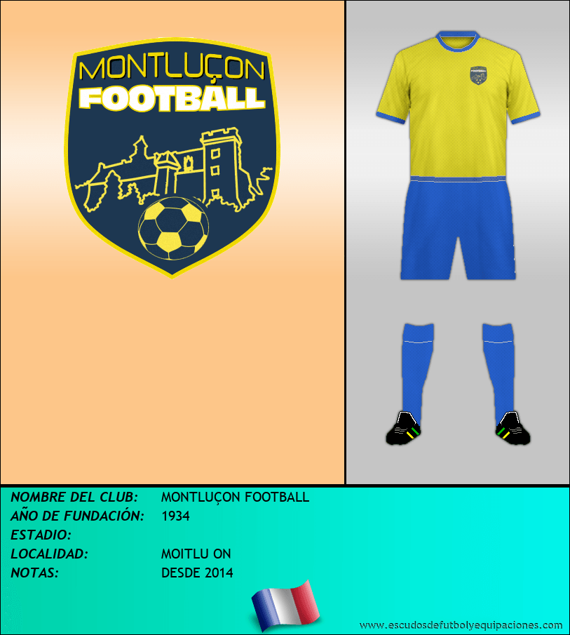 Escudo de MONTLUÇON FOOTBALL
