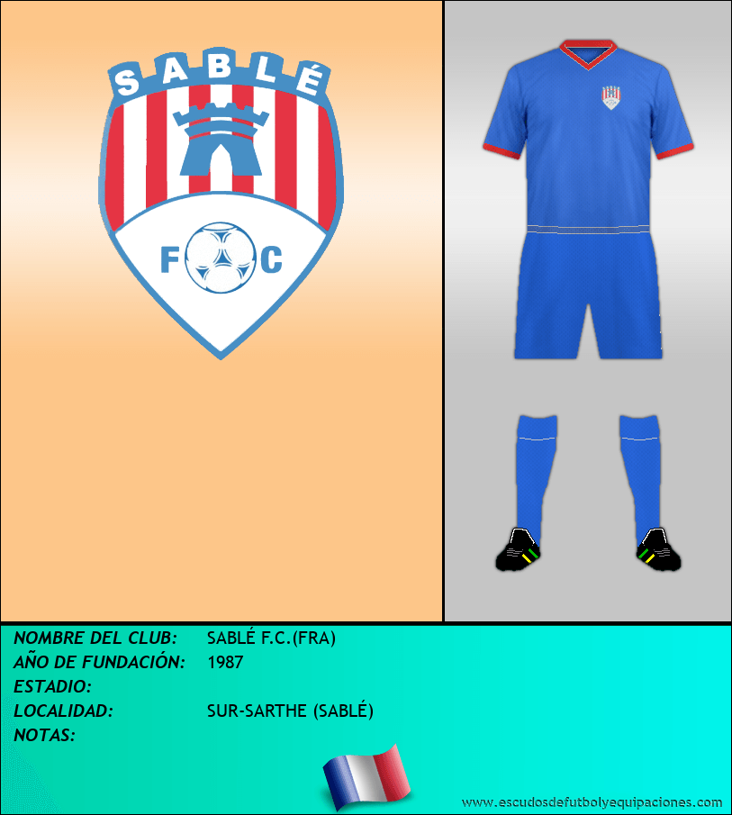 Escudo de SABLÉ F.C.(FRA)