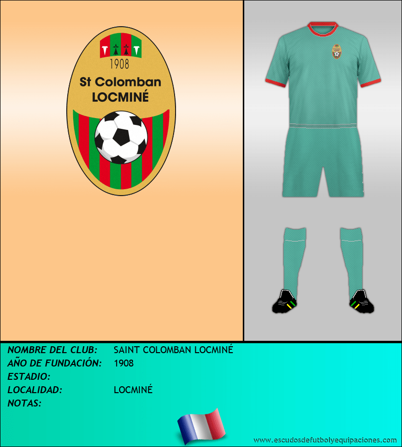 Escudo de SAINT COLOMBAN LOCMINÉ