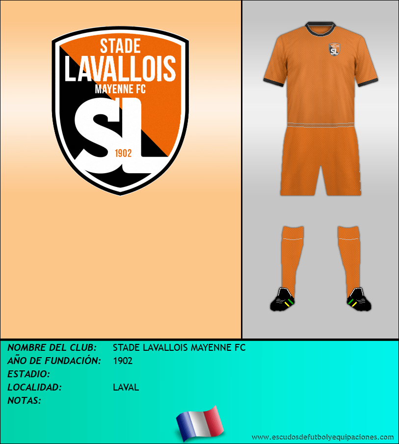 Escudo de STADE LAVALLOIS MAYENNE FC