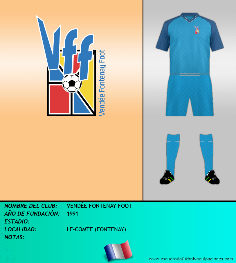 Escudo de VENDÉE FONTENAY FOOT