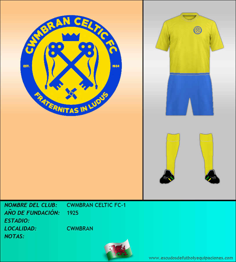 Escudo de CWMBRAN CELTIC FC-1
