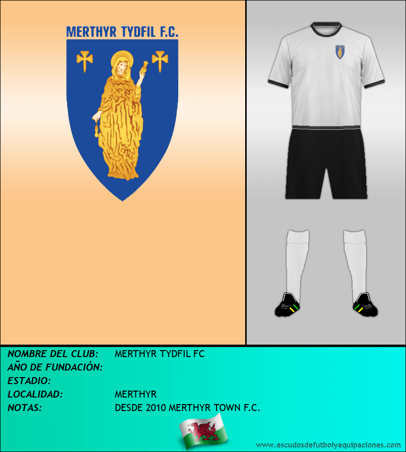 Escudo de MERTHYR TYDFIL FC