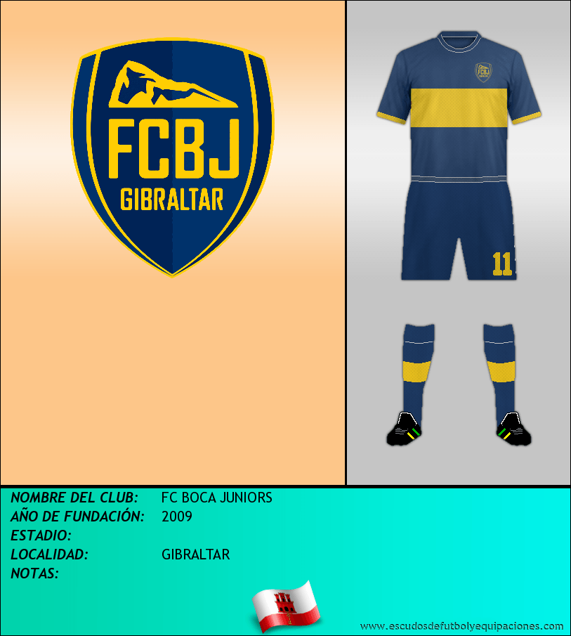 Escudo de FC BOCA JUNIORS