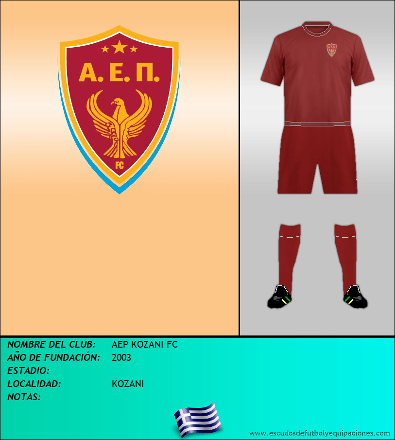 Escudo de AEP KOZANI FC