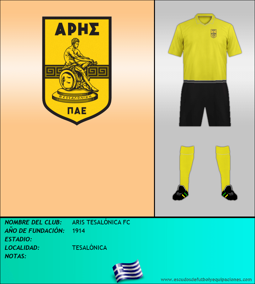 Escudo de ARIS TESALÓNICA FC