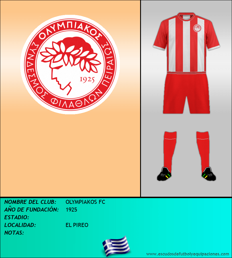 Escudo de OLYMPIAKOS FC